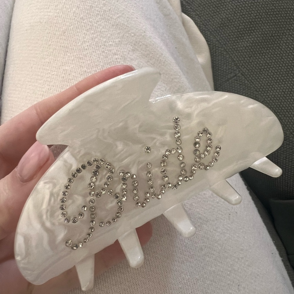 Bride claw clip